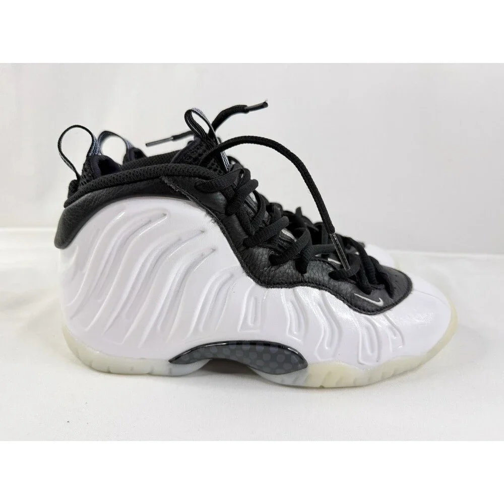 Nike Little Posite One QS GS DV2238-100 Penny PE White Kids Foamposite 5.5Y MINT